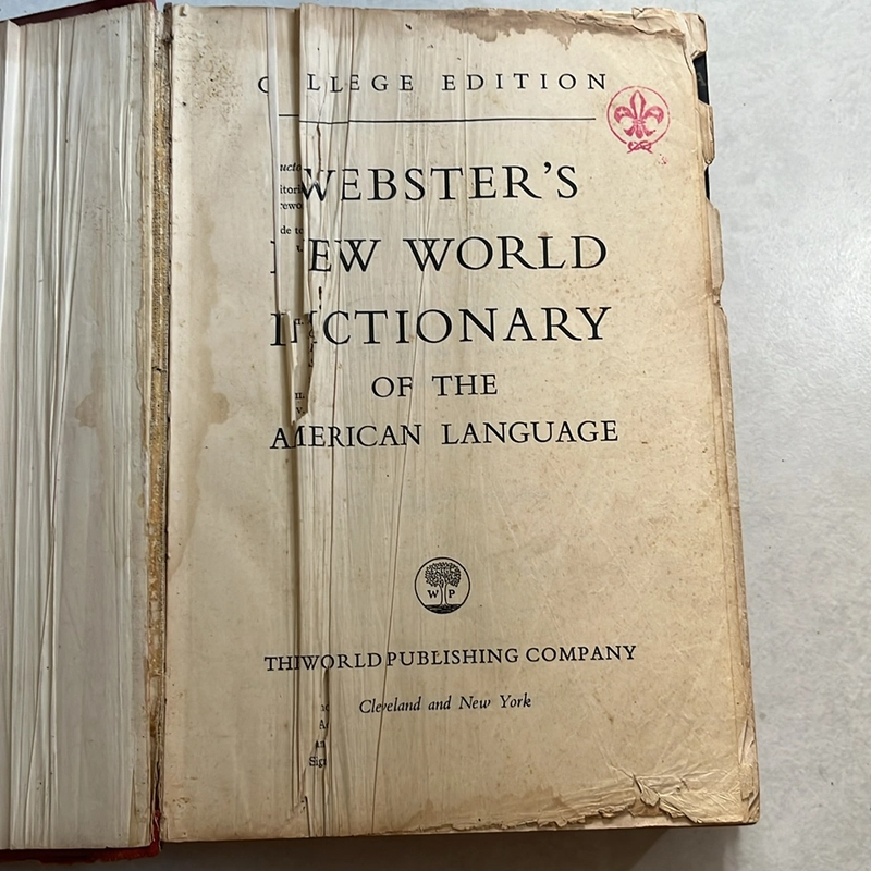 Webster’s New World Dictionary of American Language —  495659
