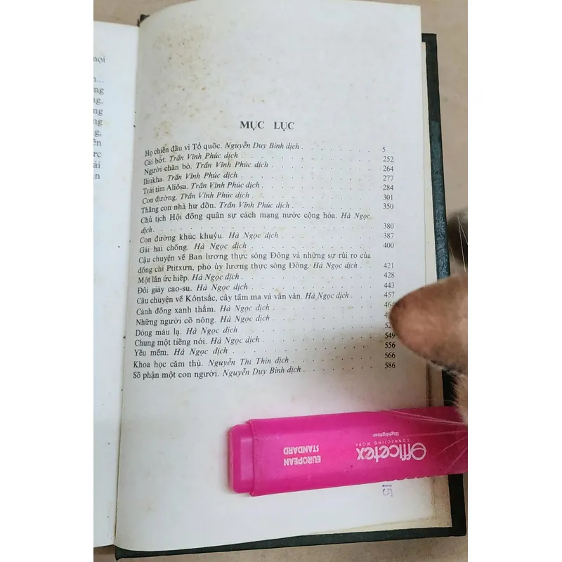 Tuyển tập Mikhail A. Sholokhov (nhà văn đạt giải Nobel Văn chương 1965) 722895