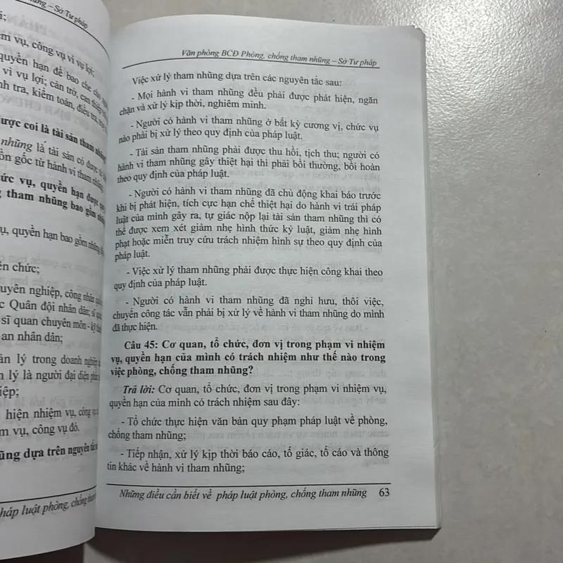 Những điều cần biết về luật phòng chống tham nhũng 727034