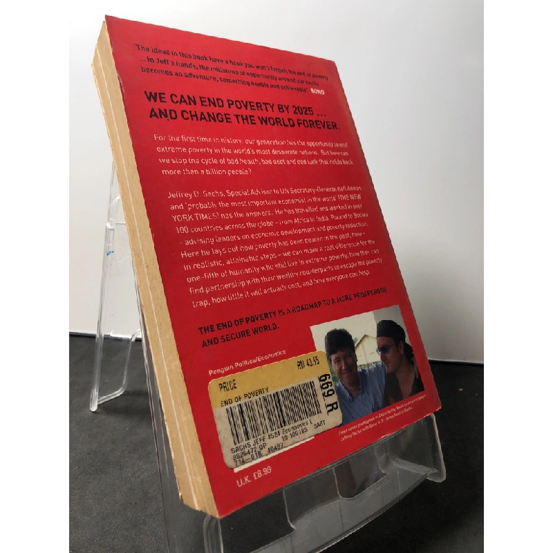 The end of poverty mới 80% ố vàng Jeffrey Sachs HPB1309 NGOẠI VĂN 458360