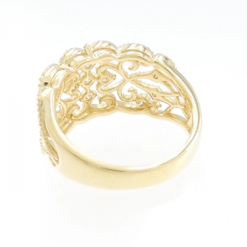 Nhẫn kim cương K18YG 0.23CT 671260