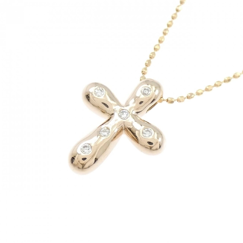 Dây chuyền kim cương Seiren Azuro Cross 0.06CT - Hàng hiệu Authentic 840509