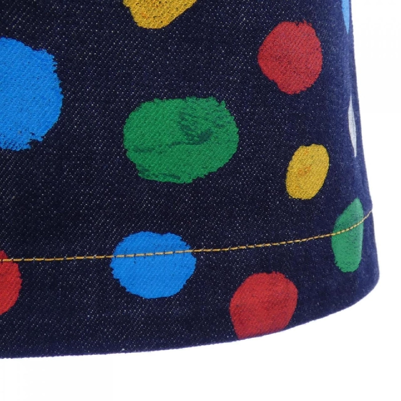 Chân váy mini denim chấm bi LOUIS VUITTON LV×YK FOSK12VY5 - Hàng hiệu Authentic 818644