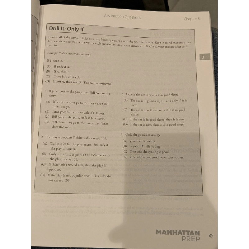 LSAT - Logical Reasoning 746470