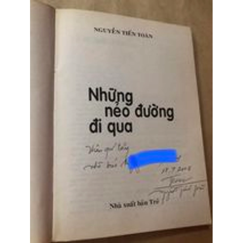 Sách Những nẻo đường đi qua - Ký sự - Nguyễn Tiến Toàn 305439