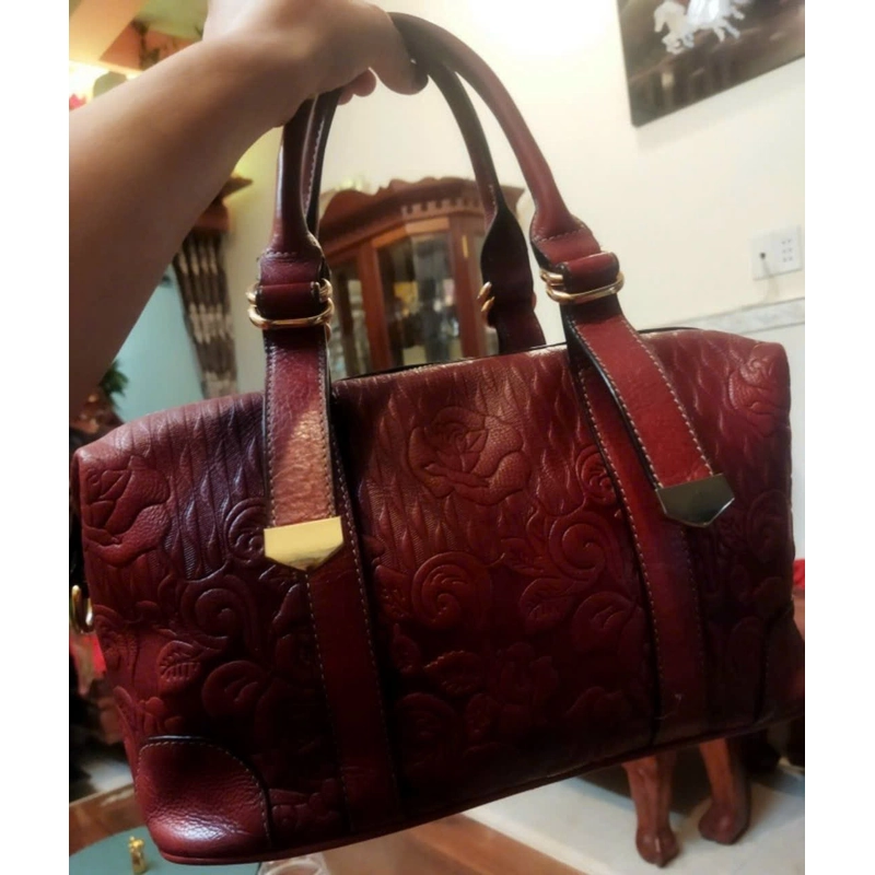 Túi da dê dập vân  542290