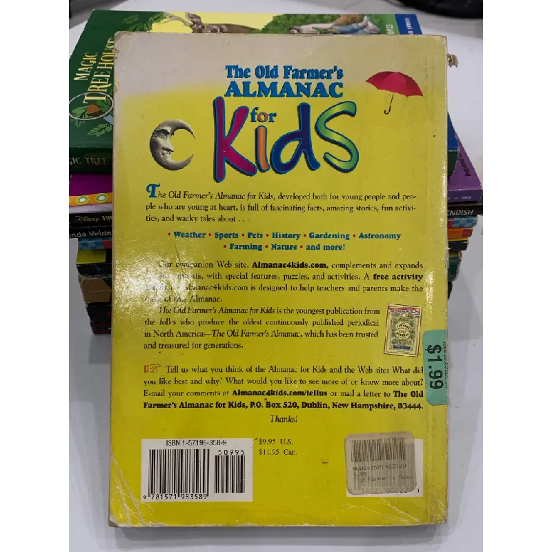 The Old Farmer's Almanac for Kids – Old Farmer's Almanac 559604