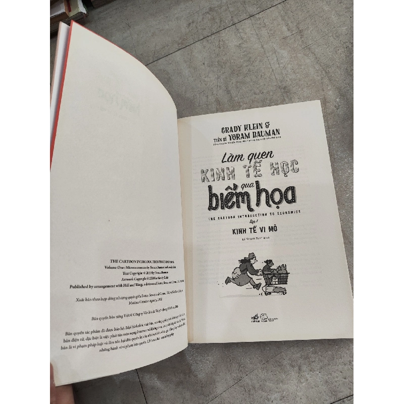 Làm quen kinh tế học qua biếm hoạ - Grady Klein & Tiến Sĩ YoRam Bauman ( trọn bộ 2 tập ) 120975