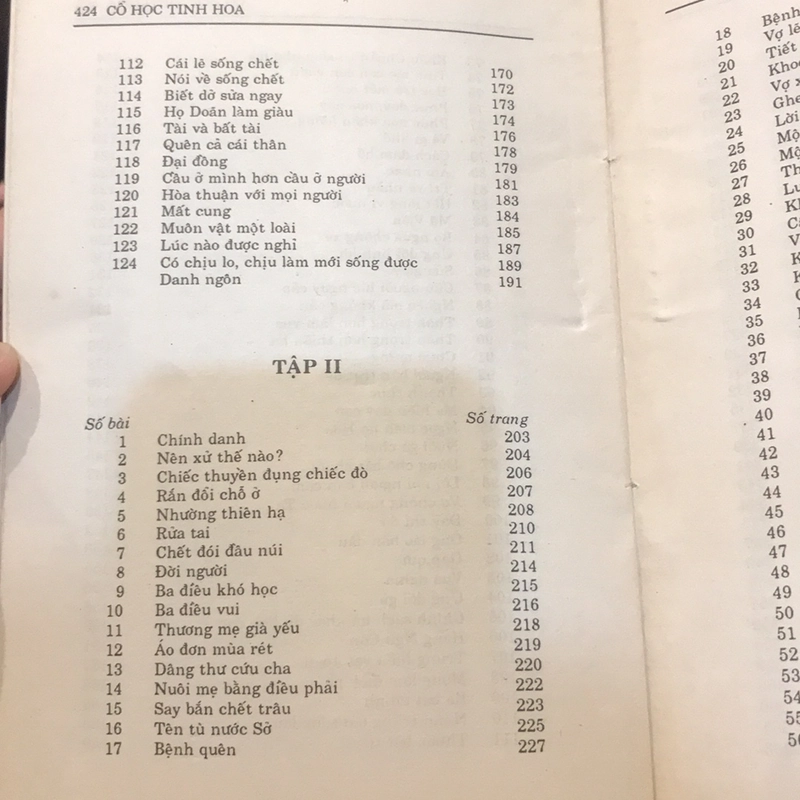 CỔ HỌC TINH HOA (XB 1992) 494845