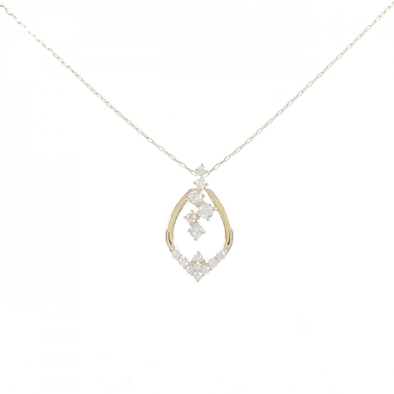 Dây chuyền kim cương K18YG 0.20CT - Hàng hiệu Chính hãng 862837