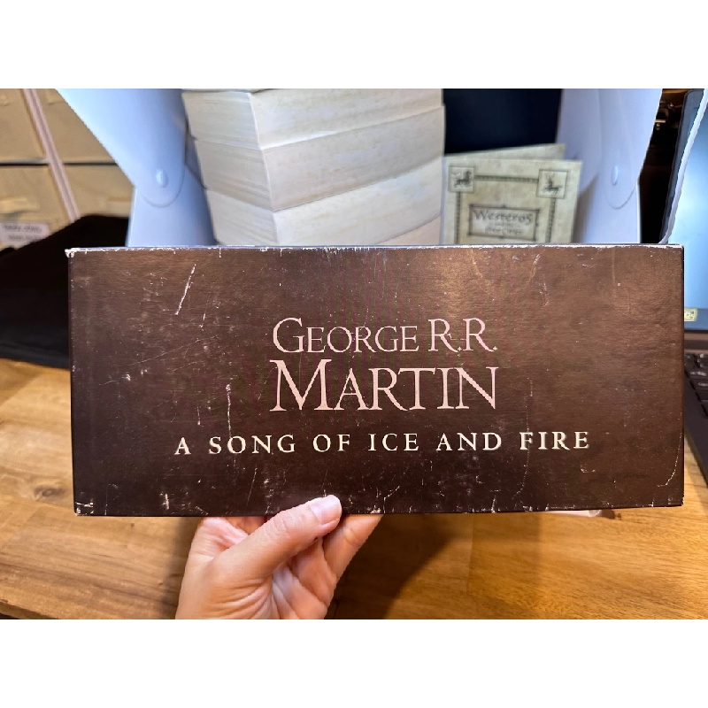 Boxset A song of ice and fire George R.R. Martin Mới 80% SBM1702 450539