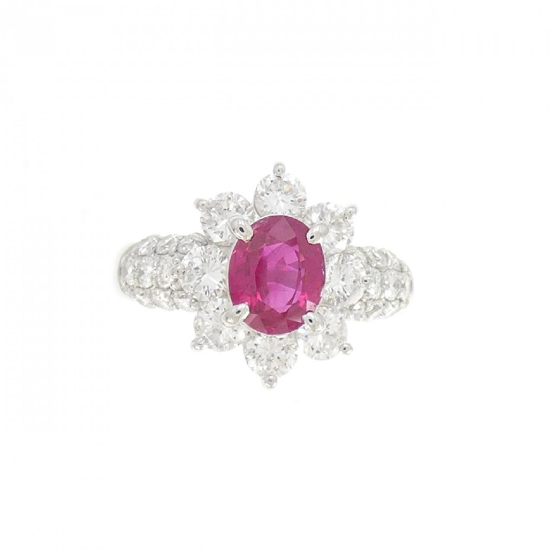 Nhẫn ruby PT900 1.137CT xuất xứ từ Myanmar 673276