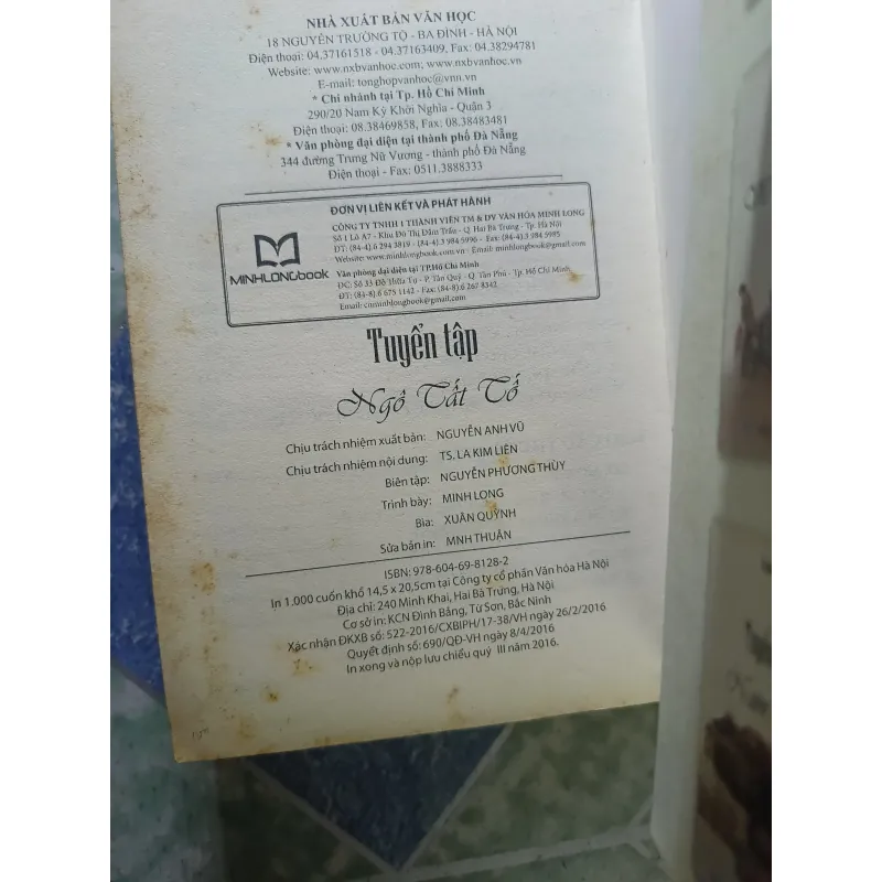 Tuyển tập Ngô Tất Tố 927785