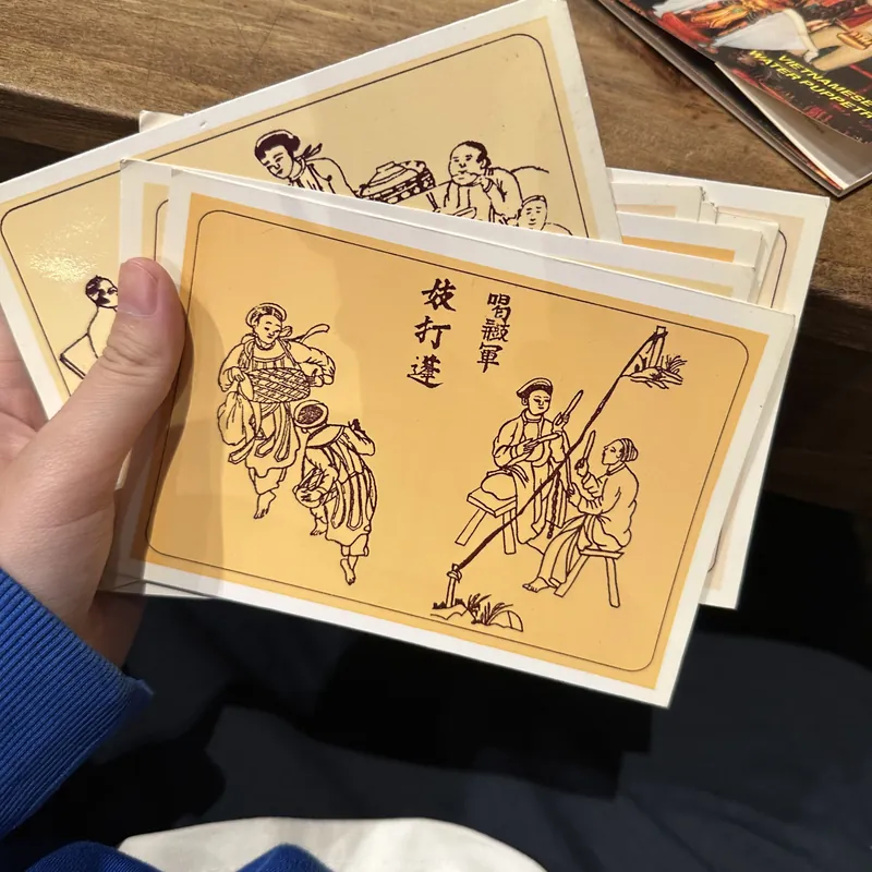 Bộ postcard Tranh khắc gỗ Việt Nam đầu thế kỷ 20 701754