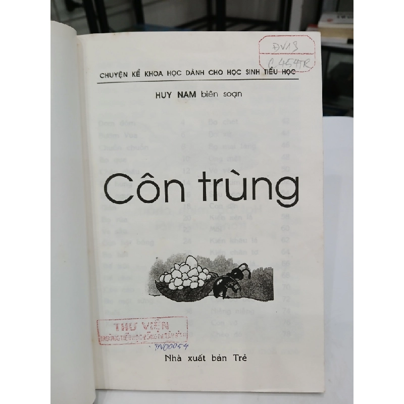 Côn Trùng – Chuyện Kể Khoa Học Cho Học Sinh Tiểu Học 549654