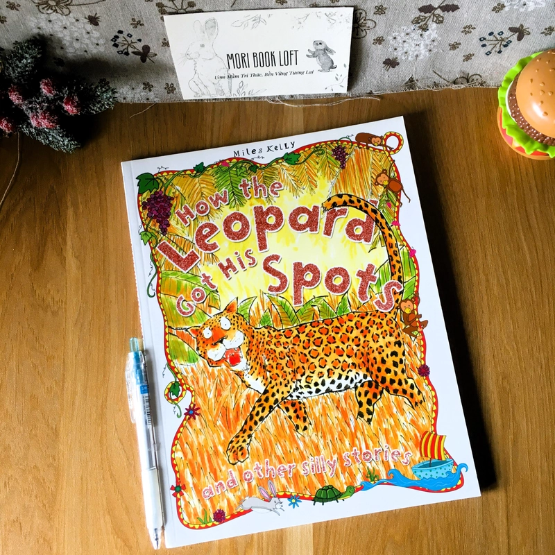 Sách tranh How the Leopard Got His Spots, Used, Bed time Story For Kids 442985