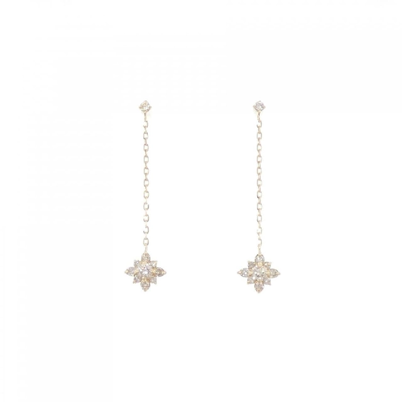 K18YG Bông tai kim cương - Hàng hiệu Chính hãng 871168