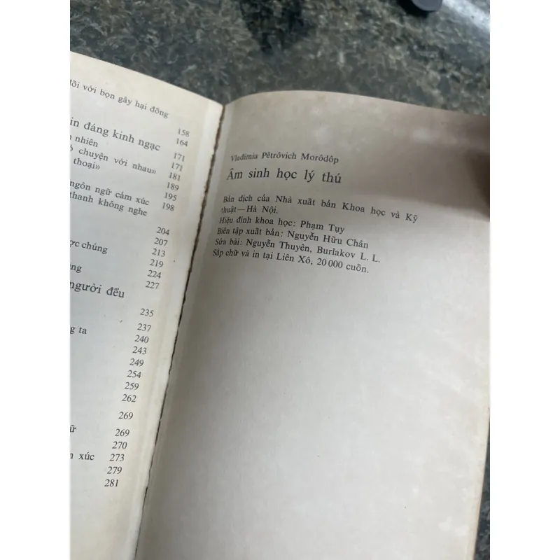 Âm sinh học lý thú V. Morodop 713280