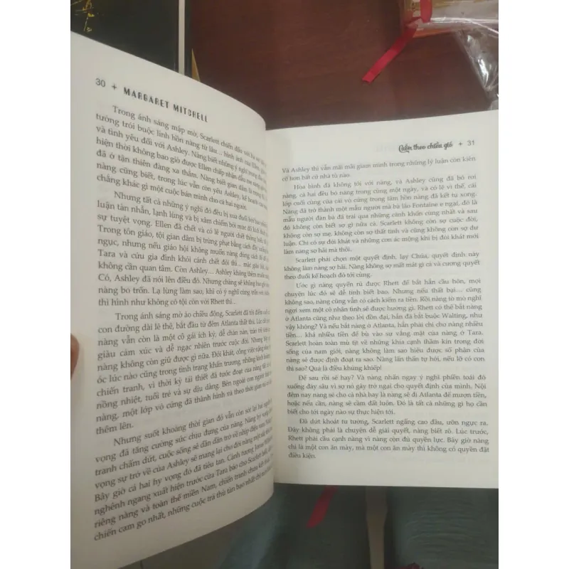 CUỐN THEO CHIỀU GIÓ (TRỌN BỘ 2 CUỐN) - MARGARET MITCHELL (Người dịch Vũ Kim Thư) 933310