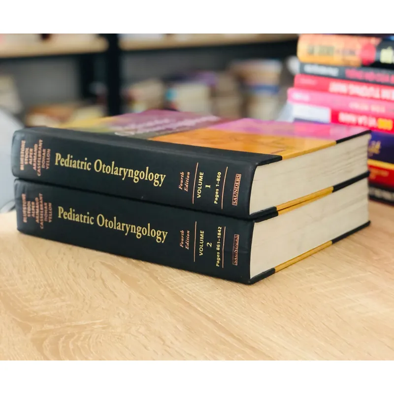 Pediatric Otolaryngology – Fourth Edition (Bộ 2 tập) 925810