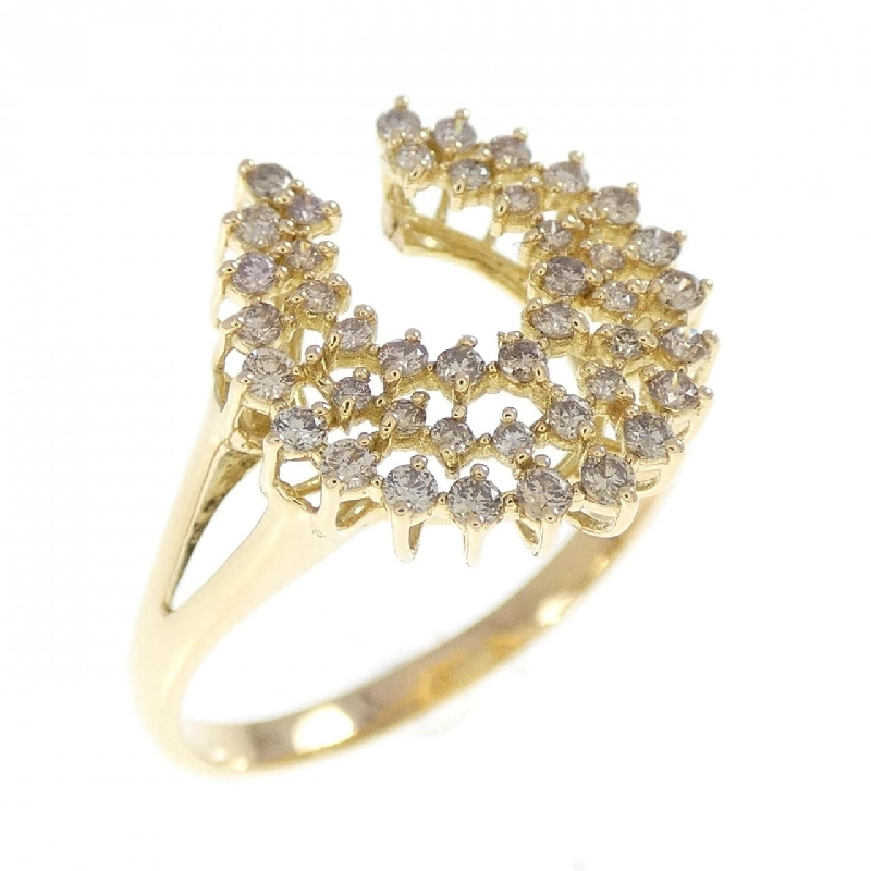 Nhẫn kim cương K18YG 0.30CT 666479