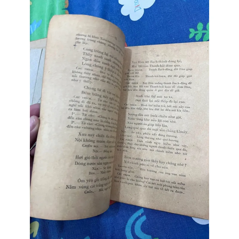 CHINH PHỤ NGÂM - CAO ĐÌNH NAM CHÚ THÍCH NĂM 1929 1013205