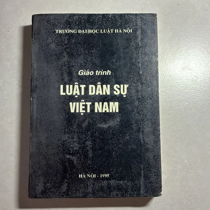 Tập bài giảng: Giáo trình luật dân sự Việt Nam - 1995s 800287
