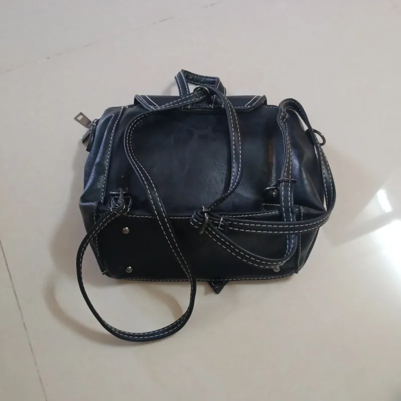Bao lô dạ màu đen, mới 95% 1031358