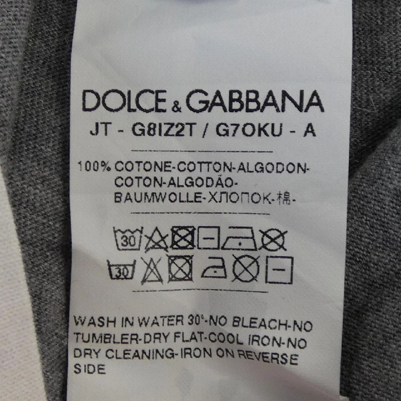 Dolce & Gabbana DOLCE&GABBANA G8IZ2T G7OKU Áo thun - Hàng hiệu Chính hãng 894784
