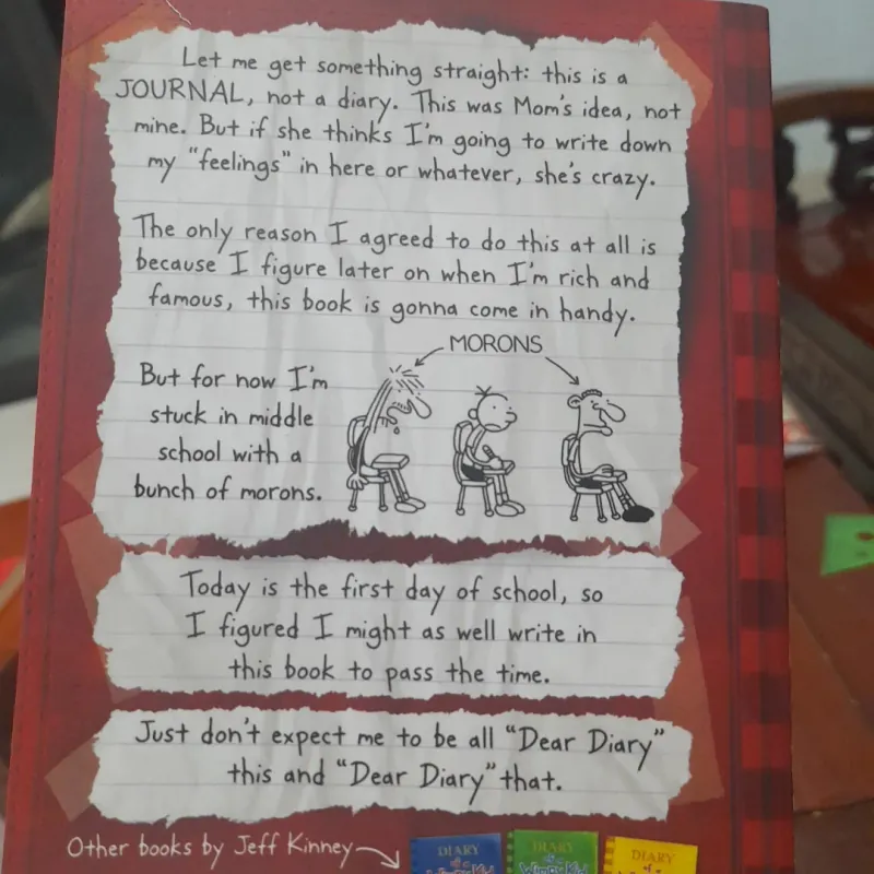 Jeff Kinney - DIARY of a Wimpy Kid 780262