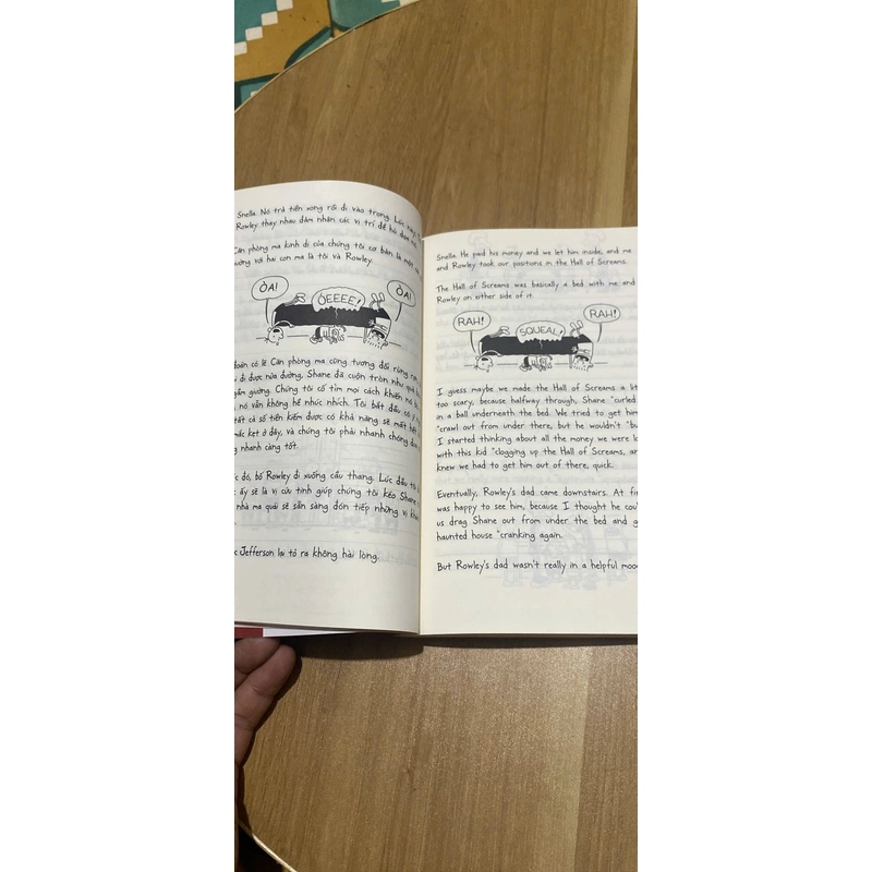 Combo 2 quyển Diary of a Wimpy Kid (Tập 1 + 2) - Song Ngữ (có file audio) 507562