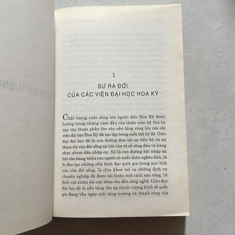 Tạo dựng tương lai - Vai trò của các Viện đại học Hoa Kỳ 575240