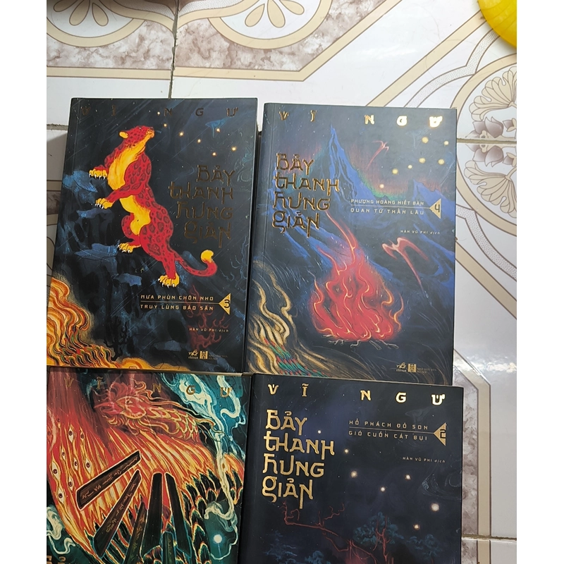 Bảy thanh hung giản (Trọn bộ 4 tập) 430000