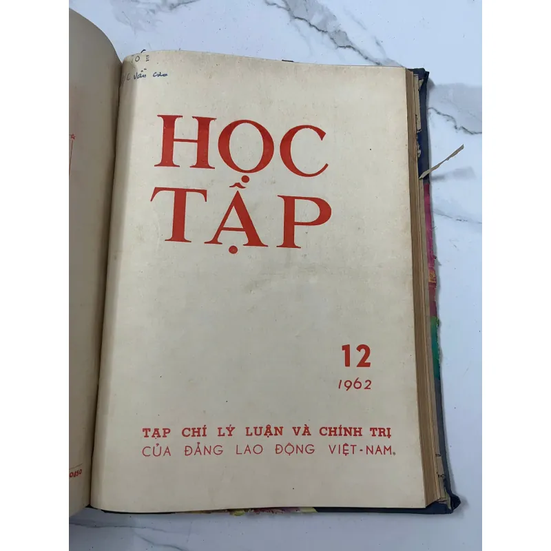 12 số tạp chí Học Tập năm 1962 798728