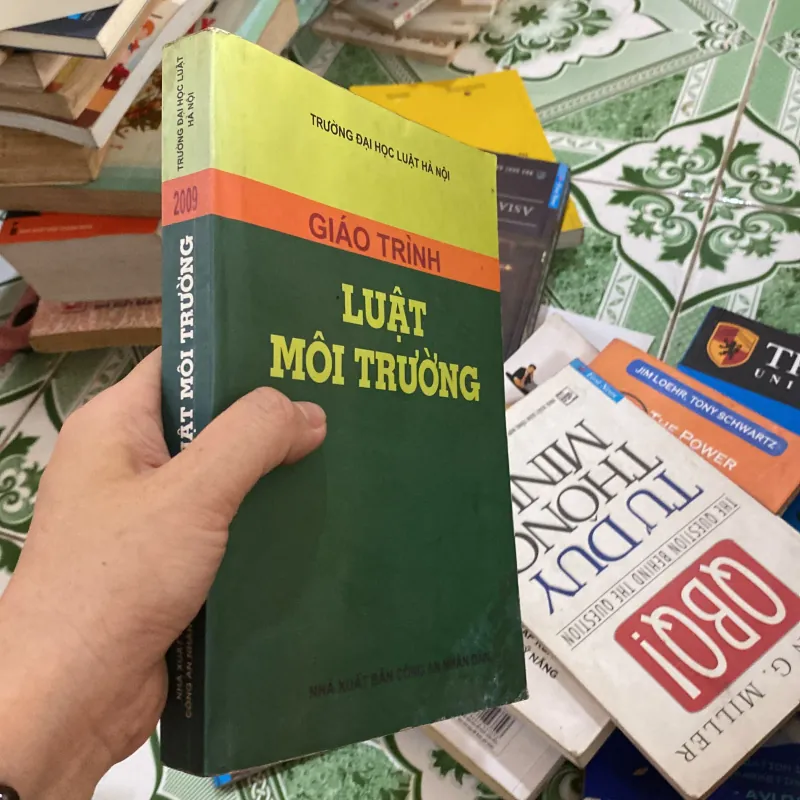 Giáo trình luật môi trường  800617