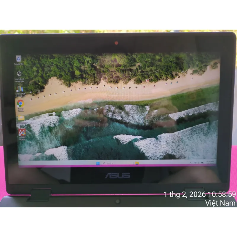 Laptop Asus BR1100FKA N6000/4GB/128GB/Touch/Win11 (BP0660T) - Đen/Xám đậm (Dark Grey) 790931