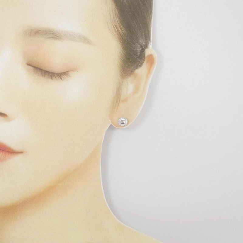 Bông tai Topaz trắng 18KWG/K18WG - Hàng hiệu Chính hãng 877399