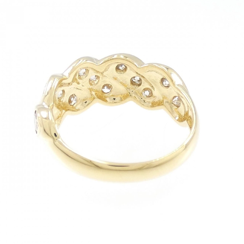 Nhẫn kim cương K18YG 1.11CT 670878