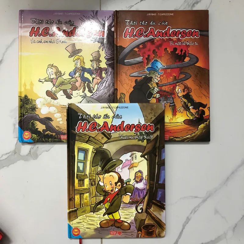 Thời Thơ Ấu Của H.C. Andersen (3 tập) - J. Rybke, T. Capezzone - Truyện tranh 659396