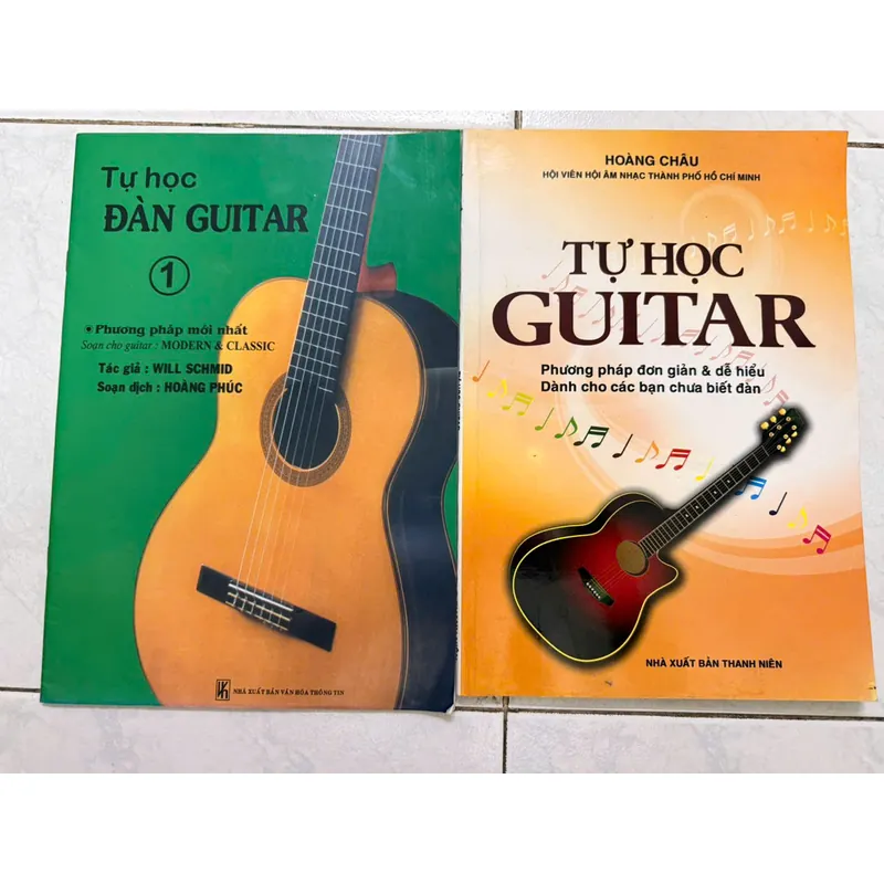Combo 2 quyển sách tự học Guitar 1061568
