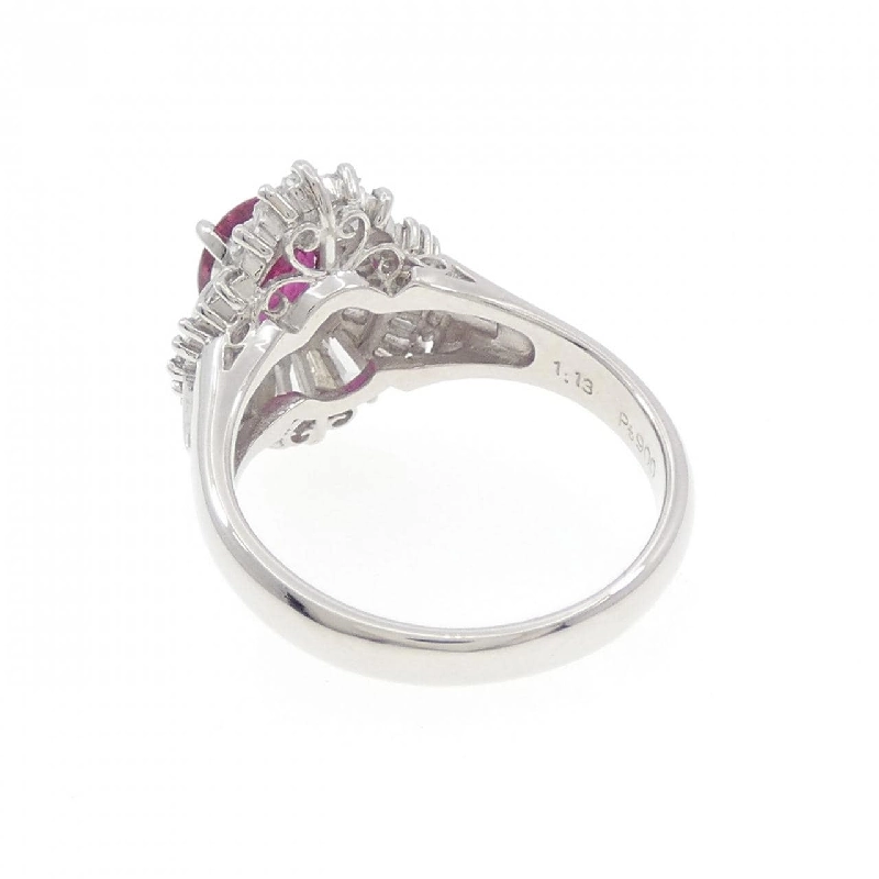 Nhẫn Ruby PT900 1.13CT - Hàng hiệu Chính hãng 850686