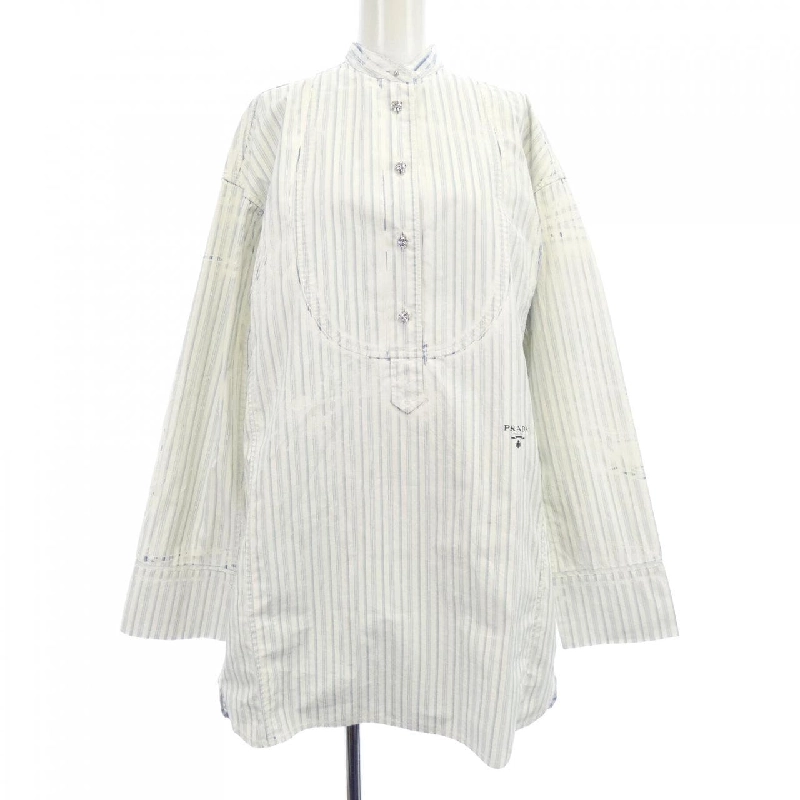 【Mã giảm giá】Áo sơ mi PRADA 636892