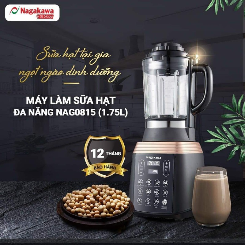 MÁY LÀM SỮA HẠT NAGAKAWA NAG0815 80969