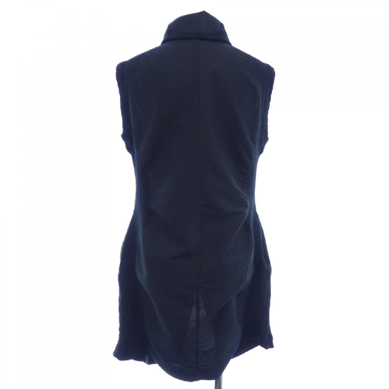 ISSEY MIYAKE 3D Stretch Steam IM83FE028 Áo vest dài - Hàng hiệu Chính hãng 822423