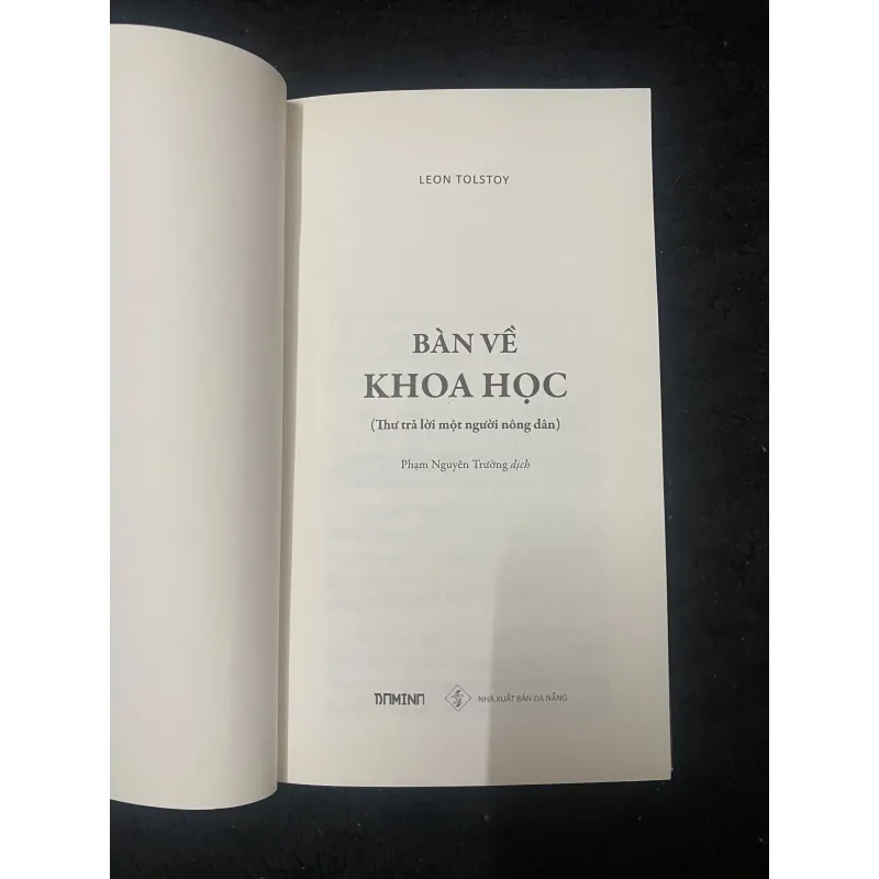 Bàn về khoa học-  Leon Tolstoy 1044783