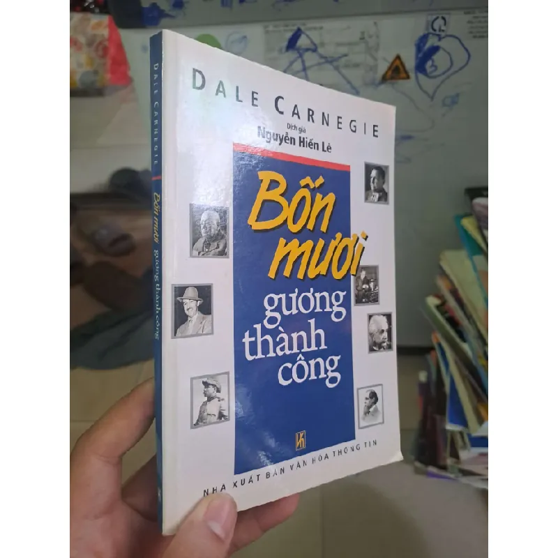 [Sách Cũ SCGR] 40 gương thành công - Dale Carnegie DANH NHÂN HCM0910 687231
