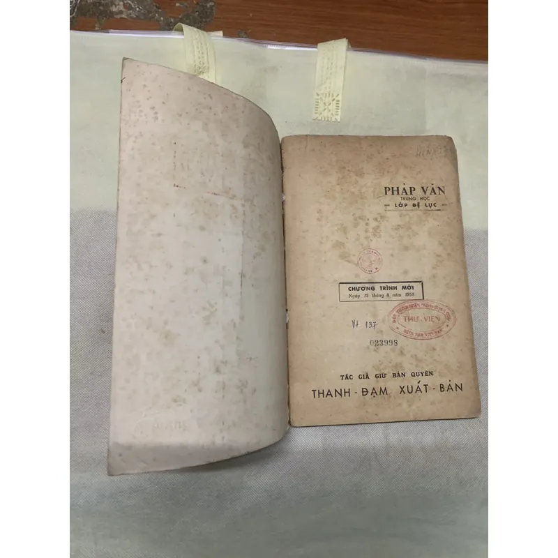 PHÁP VĂN TRUNG HỌC ĐỆ LỤC - CAO VĂN PHÁI-  739012