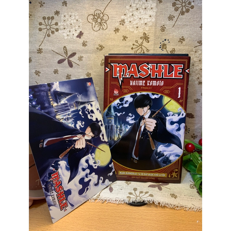 Manga Mashle Lẻ Tập 1, 2, đủ Postcard, Unseal, chất lượng tốt 334036