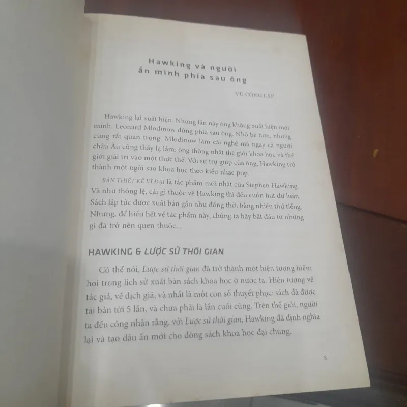 Stephen Hawking - BẢN THIẾT KẾ VĨ ĐẠI 1032261