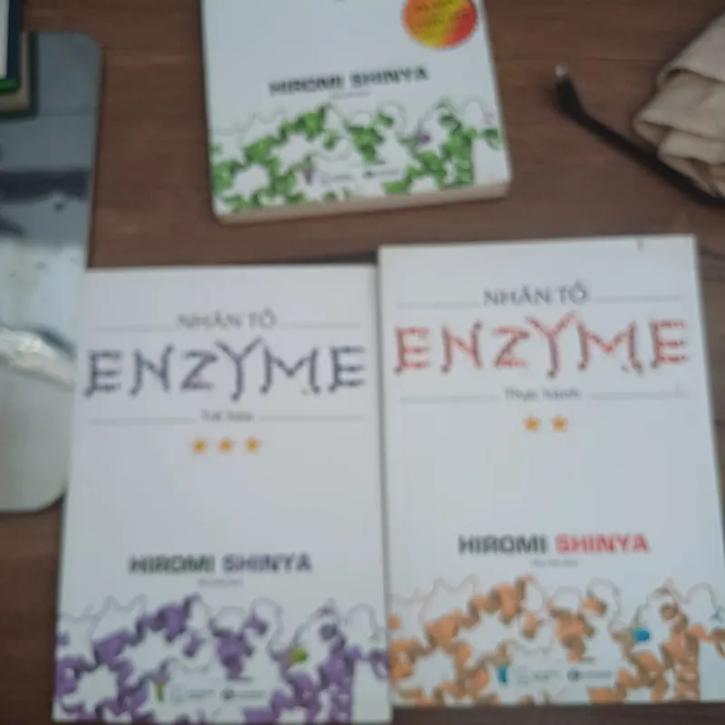 Sách Nhân Tố Enzyme Cũ (trọn bộ 3 cuốn) 561206